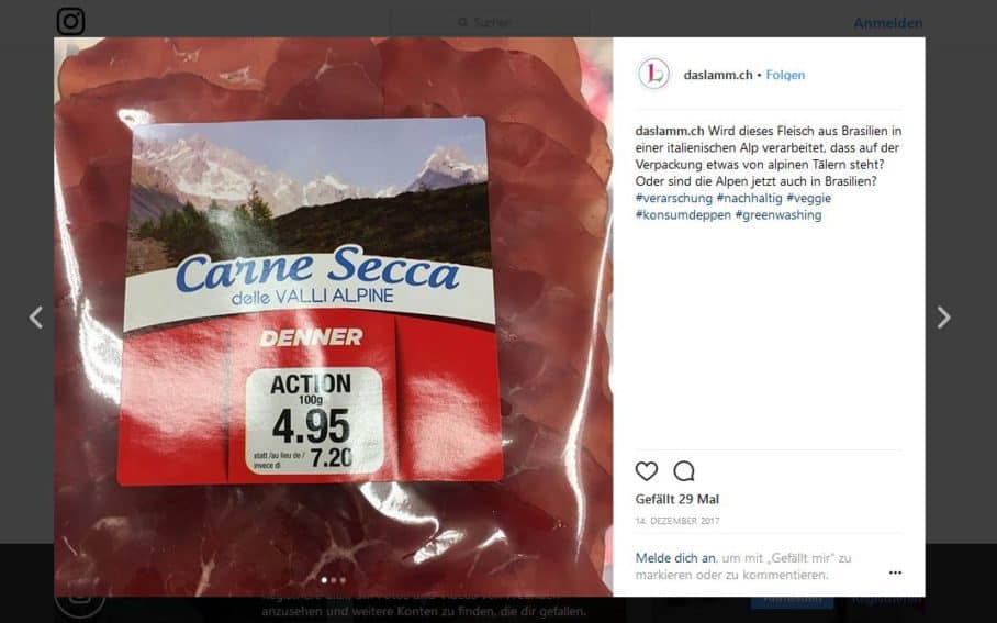 Carne Secca delle Valli Alpine von Denner